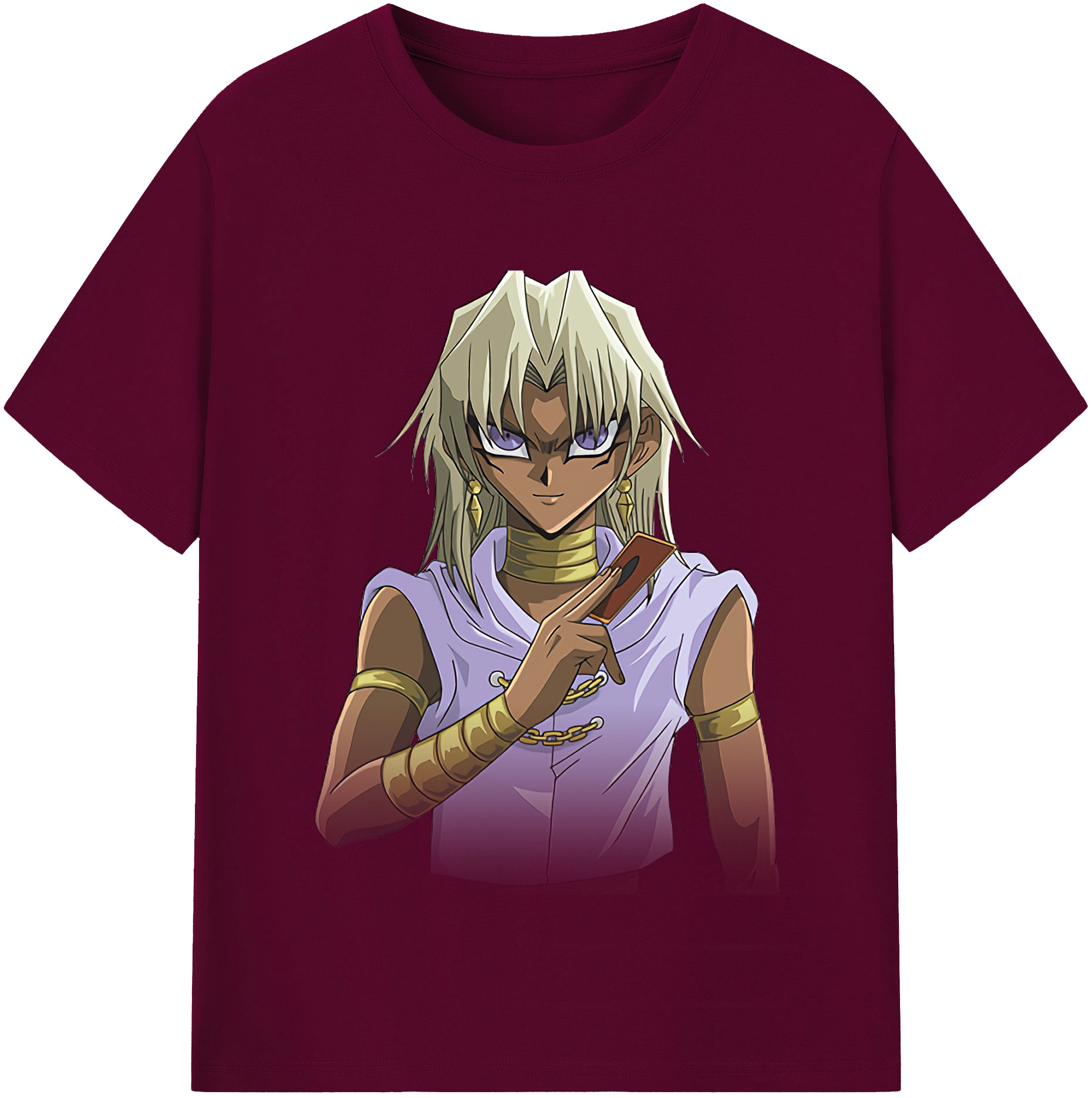 （画像用） 遊☆戯☆王 Yu-Gi-Oh! レディースカジュアルプリントTシャツ（綿100％）